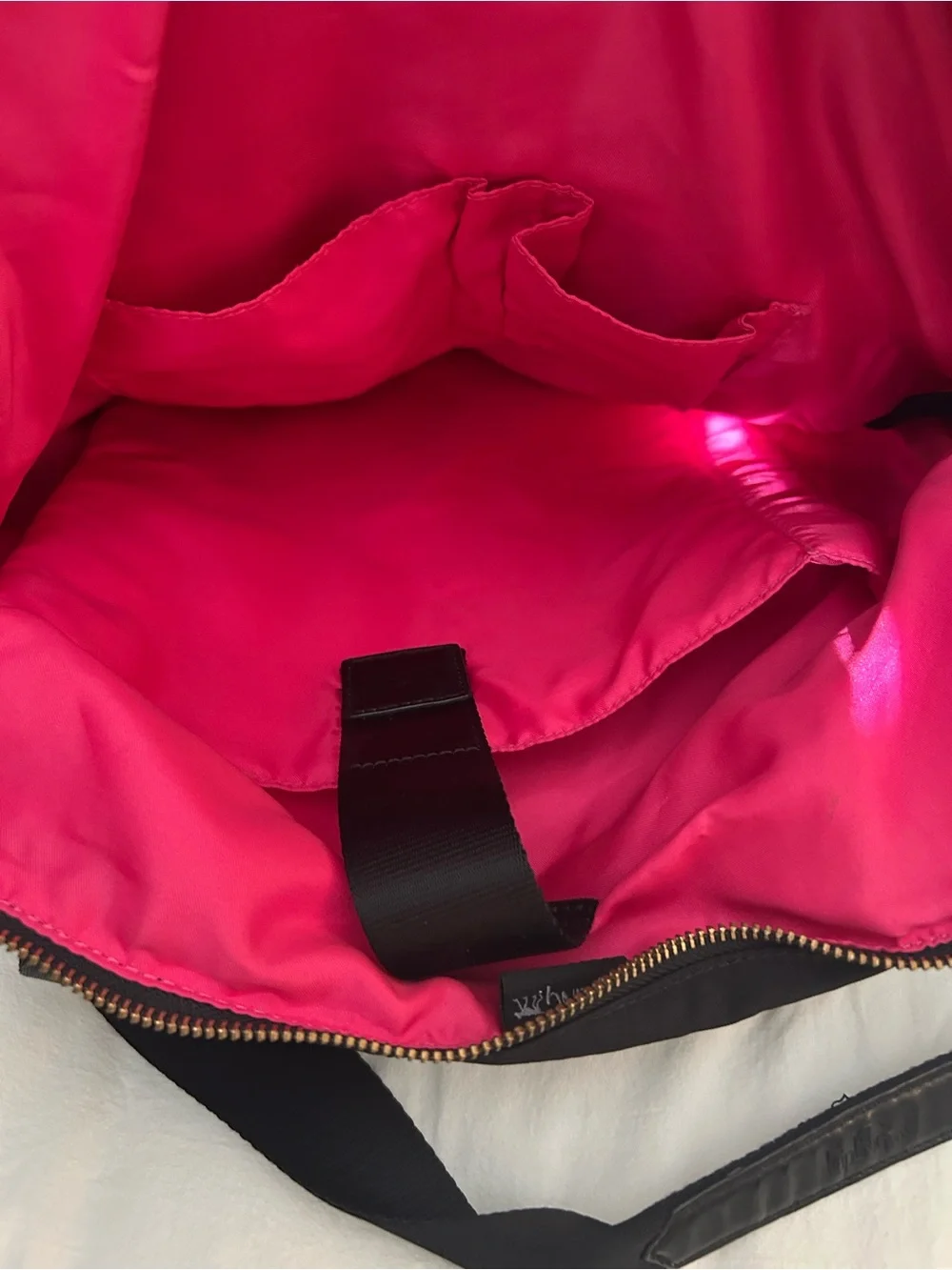 Kipling Black nylon laptop tote